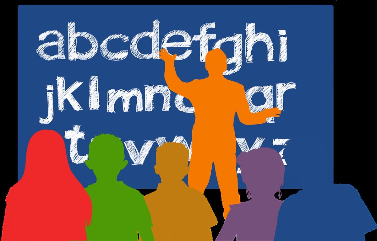 students, school, teacher