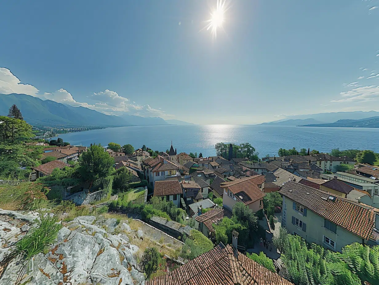 Découvrir Thonon en immersion virtuelle grâce à sa webcam panoramique