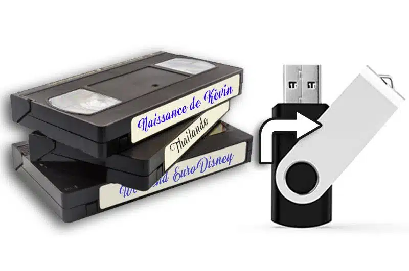 Comment copier une cassette VHS sur une clé USB ?