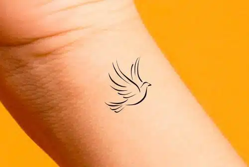 Le tatouage colombe