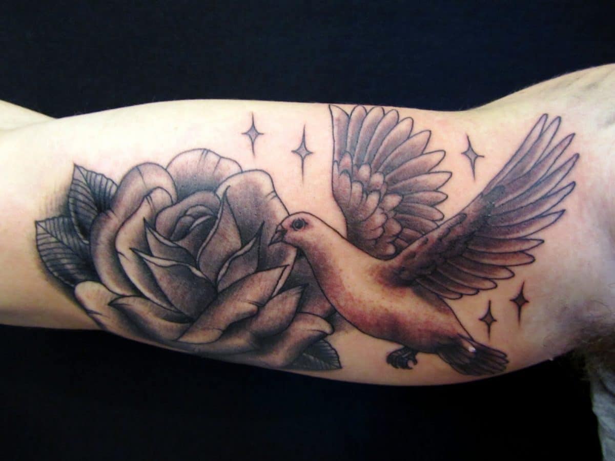 tatouage colombe