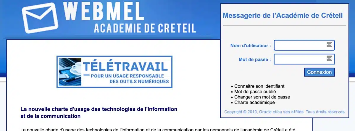 Comment accéder au portail éducatif via webmail Créteil ?