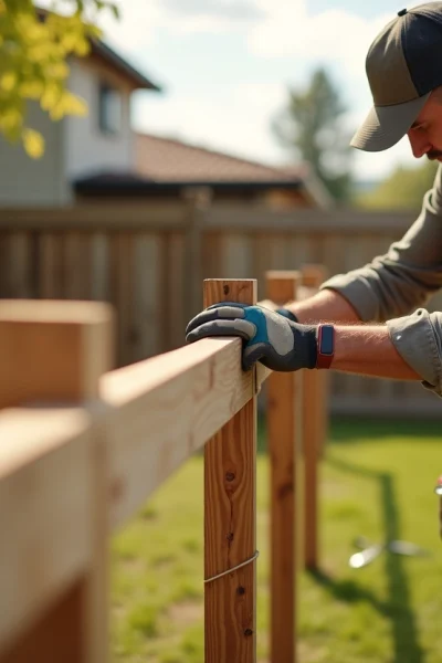 Ériger une clôture en poteaux de bois : astuces et techniques avancées