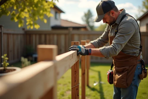 Ériger une clôture en poteaux de bois : astuces et techniques avancées