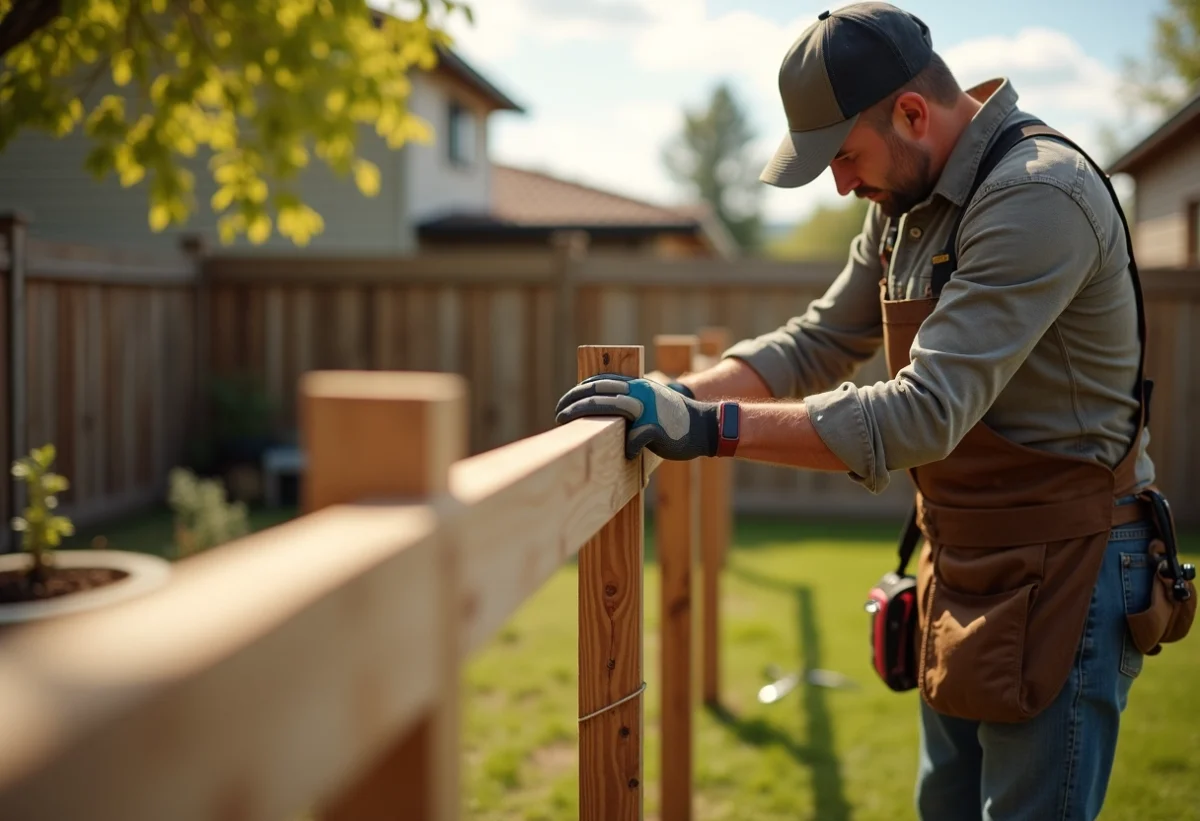 Ériger une clôture en poteaux de bois : astuces et techniques avancées