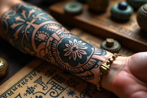 Tatouage étoile : un voyage à travers les symboles ancestraux